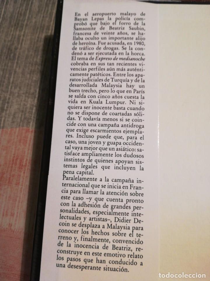 Libros de segunda mano: Beatriz en el infierno - Didier Decoin - Foto 3