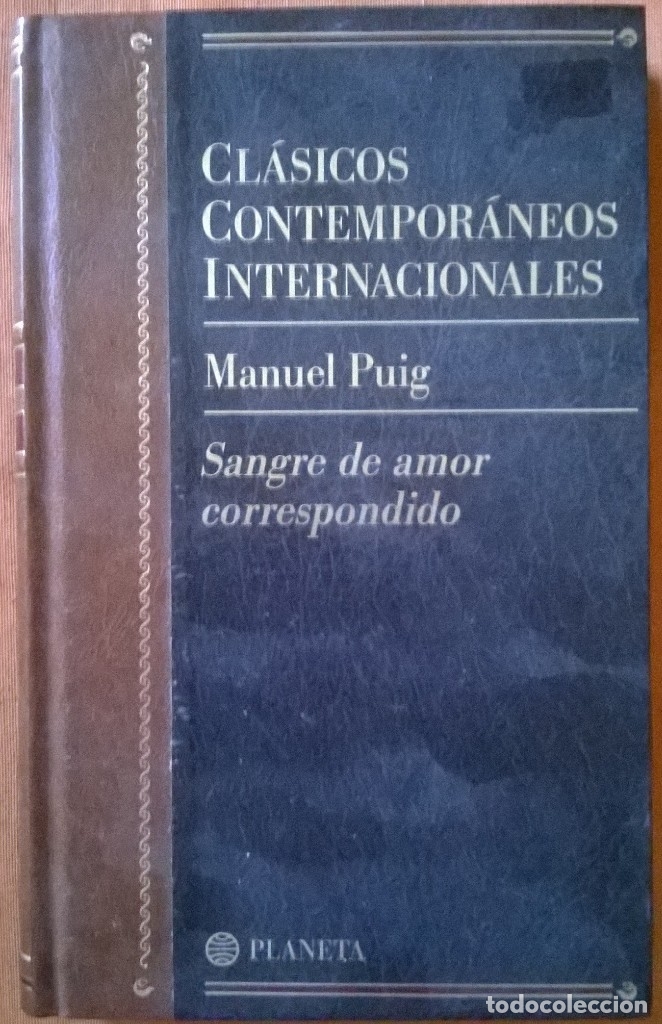 Libros de segunda mano: Sangre de amor correspondido, Manuel Puig - Foto 1