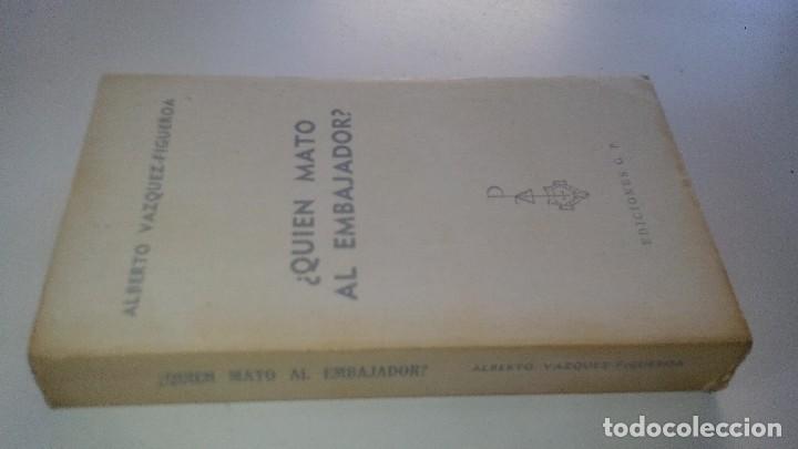 Livres d'occasion: QUIEN MATO AL EMBAJADOR-V&aacute;zquez Figueroa,Alberto-SERIE RENO-GP-PLAZA JANES
