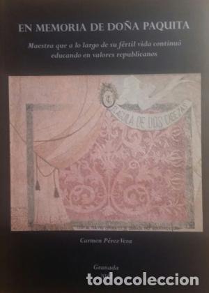 Libri di seconda mano: En memoria de do&ntilde;a Paquita - Carmen Perez Vera