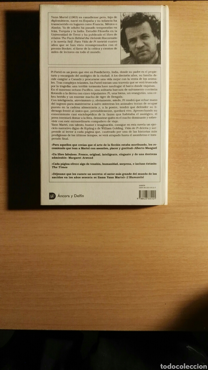Libros de segunda mano: La vida de Pi - Foto 2