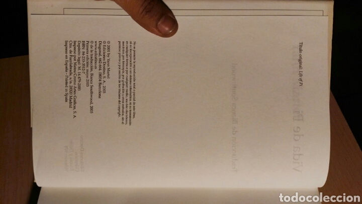 Libros de segunda mano: La vida de Pi - Foto 5