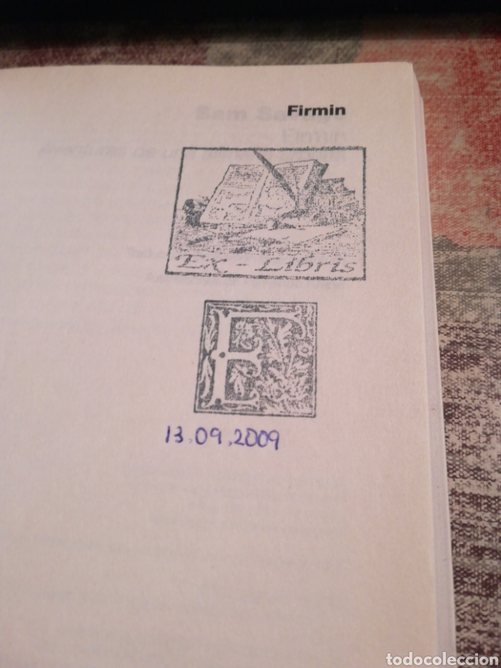 Libros de segunda mano: Firmin - Sam Savage - Foto 3