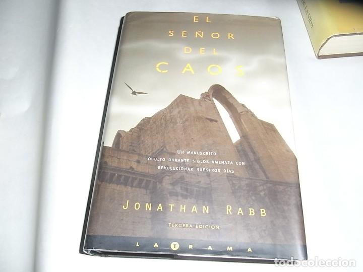 Libros de segunda mano: Jonathan Rabb, El se&ntilde;or del caos, 3 ed. La trama - Foto 1