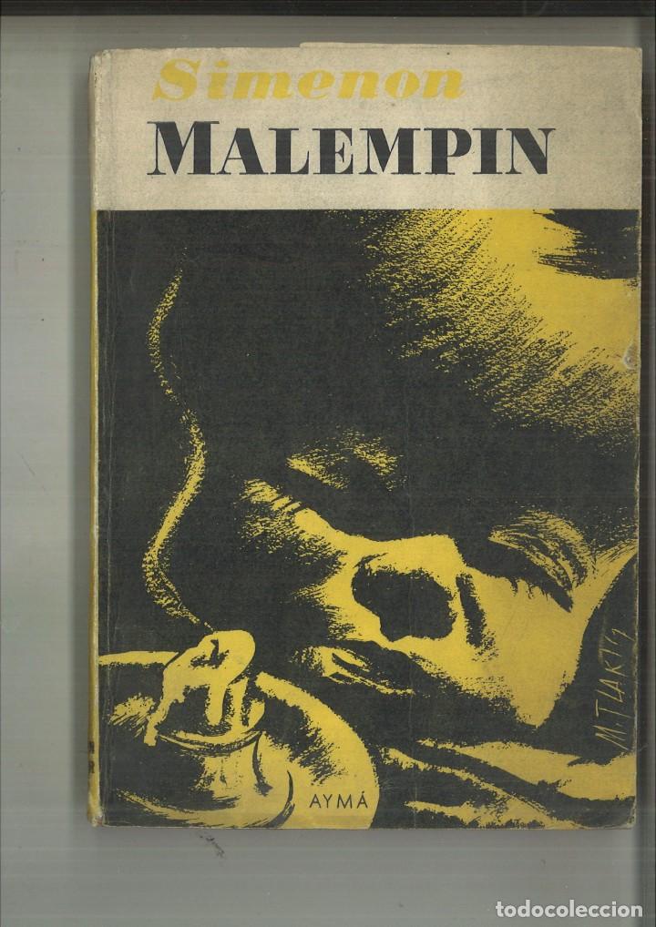 Libros de segunda mano: MALEMPIN. . Georges Simenon - Foto 1