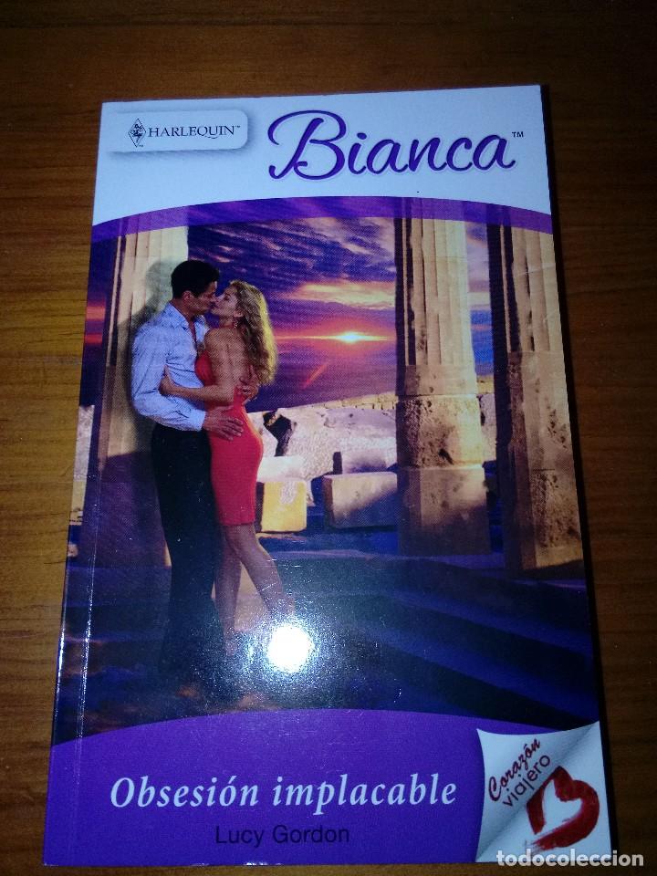 Libros de segunda mano: OBSESI&Oacute;N IMPLACABLE. LUCY GORDON. BIANCA. C24L - Foto 1