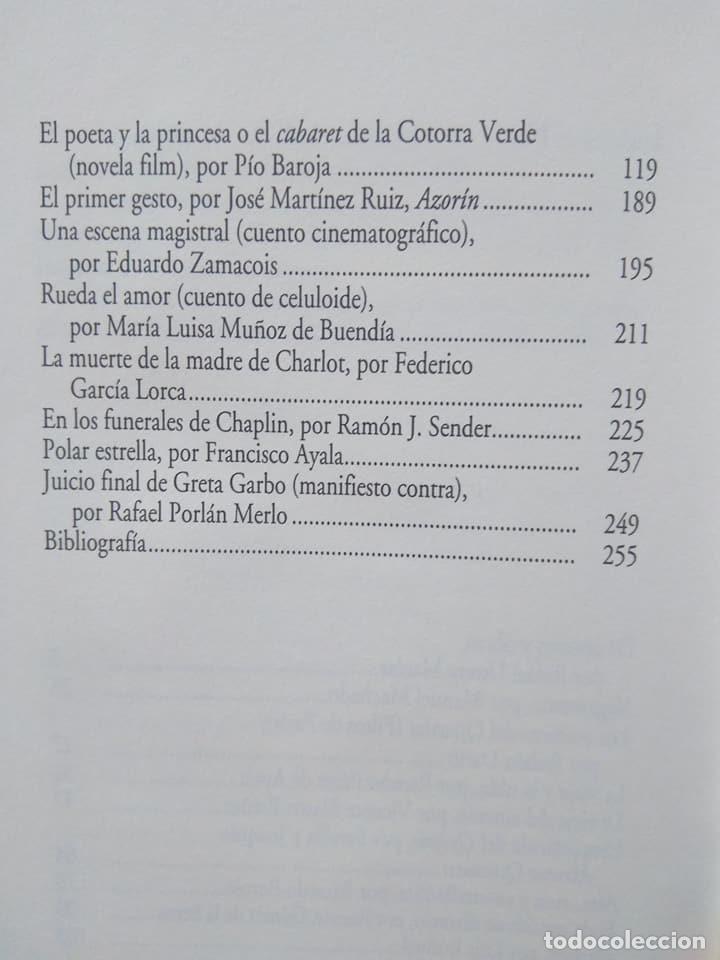 Libros de segunda mano: Cuentos de cine. De Baroja a Bu&ntilde;uel - Foto 3