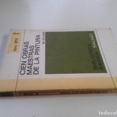 Livros em segunda mão: CIEN OBRAS MAESTRAS DE LA PINTURA-MARCIAL OLIVAR-BIBLIOTECA BASICA SALVAT-LIBRO RTV 2. Lote 119322355