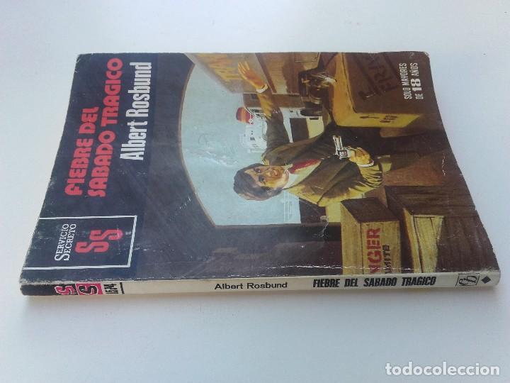 Second hand books: FIEBRE DEL S&Aacute;BADO TRAGICO-Albert Rosbund-Bruguera/Bolsilibros Servicio Secreto