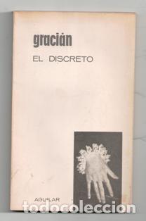 Libros de segunda mano: Graci&aacute;n, El discreto. - Foto 1