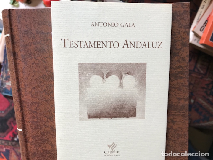 Libros de segunda mano: Testamentomandaluz. Antonio Gala - Foto 1