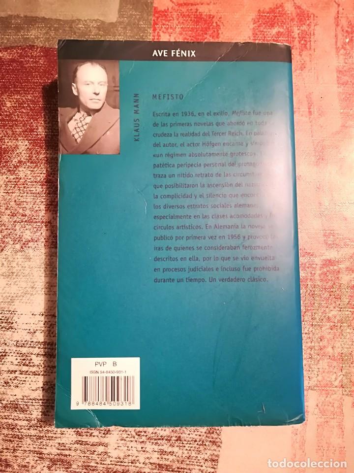 Libros de segunda mano: Mefisto - Klaus Mann - Foto 2