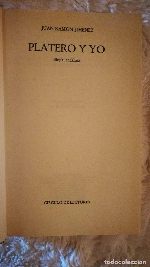 Libros de segunda mano: Platero y Yo - Juan Ram&oacute;n Jim&eacute;nez - Foto 1