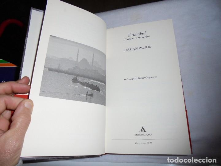 Libros de segunda mano: ESTAMBUL CIUDAD Y RECUERDOS.ORHAN PAMUK.EDITORIAL MONDADORI.BARCELONA 2006.-4ª EDICION - Foto 3 - 120068803