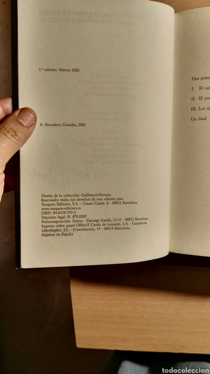 Libros de segunda mano: 2 libros Almudena Grandes - Foto 5