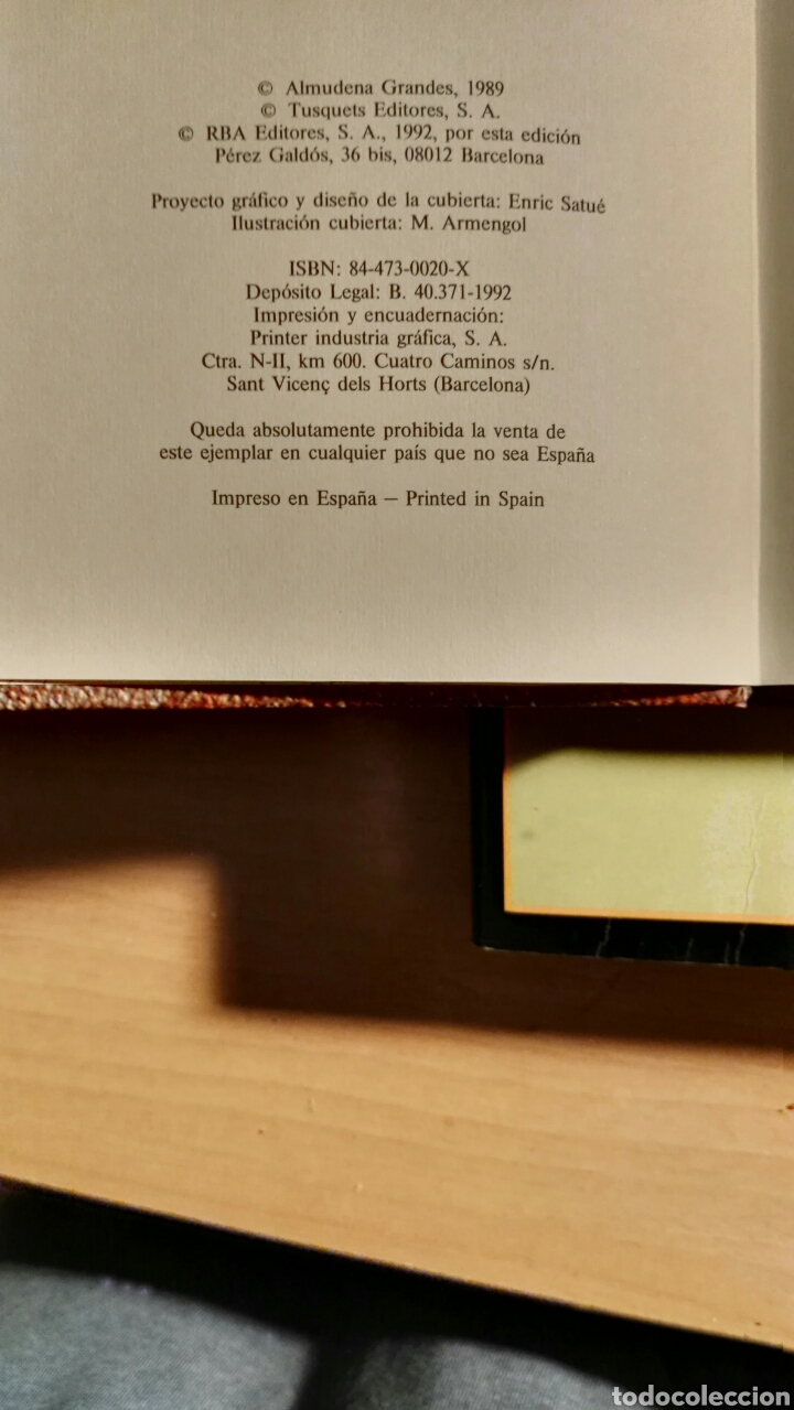Libros de segunda mano: 2 libros Almudena Grandes - Foto 6
