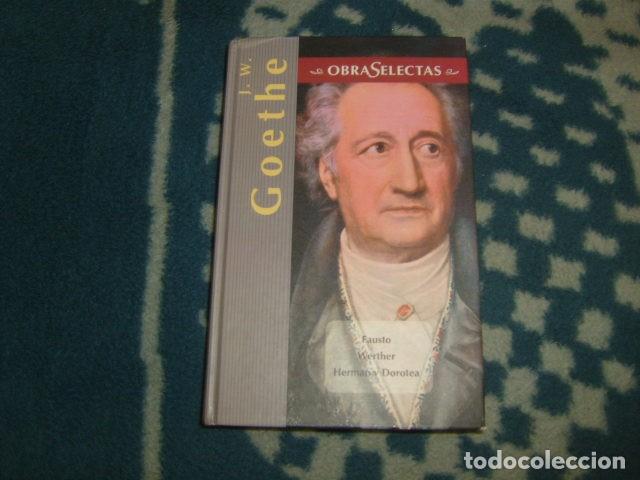 Libros de segunda mano: GOETHE , OBRAS SELECTAS - Foto 1