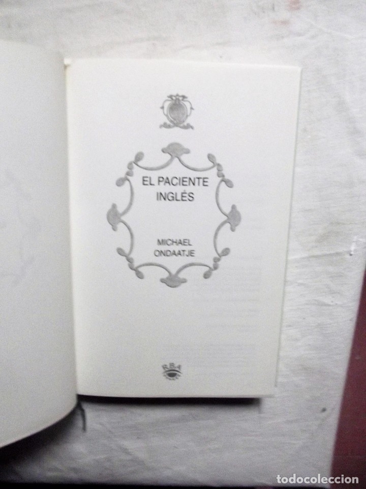 Libros de segunda mano: EL PACIENTE INGLES DE MICHAEL ONDAATJE - Foto 2
