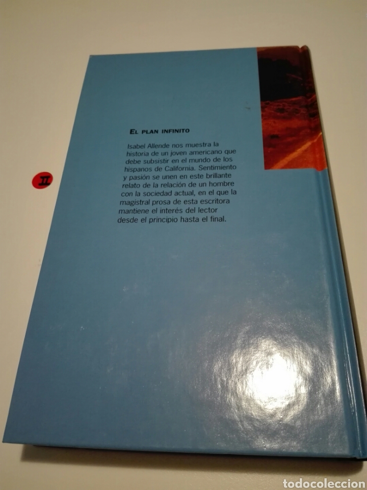 Libros de segunda mano: EL PLAN INFINITO. ISABEL ALLENDE. - Foto 2