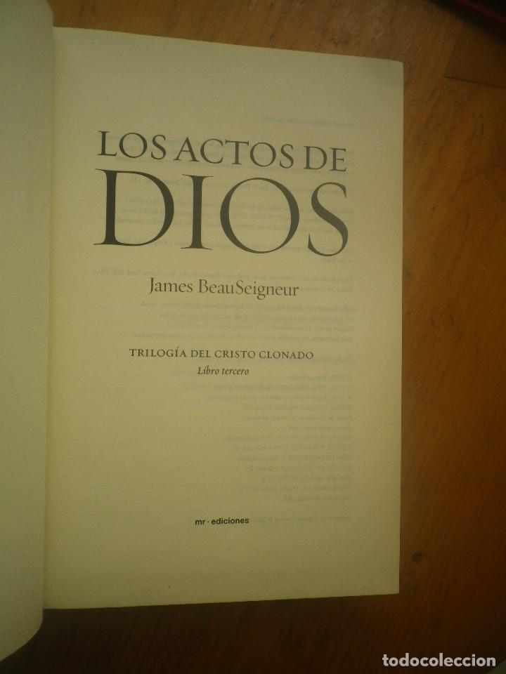 Libros de segunda mano: LOS ACTOS DE DIOS JAMES BEAUSEIGNEUR - Foto 1