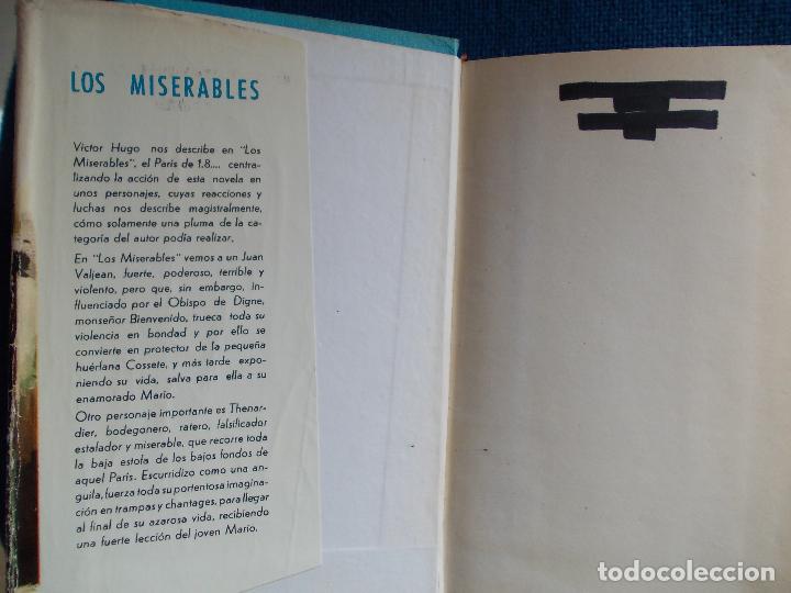Libros de segunda mano: Los miserables Victor Hugo - Foto 2