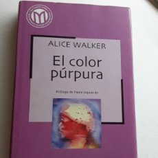 Libros de segunda mano: EL COLOR PÚRPURA/ ALICE WALKER / BIBLIOTECA EL MUNDO / 21X12 CMS