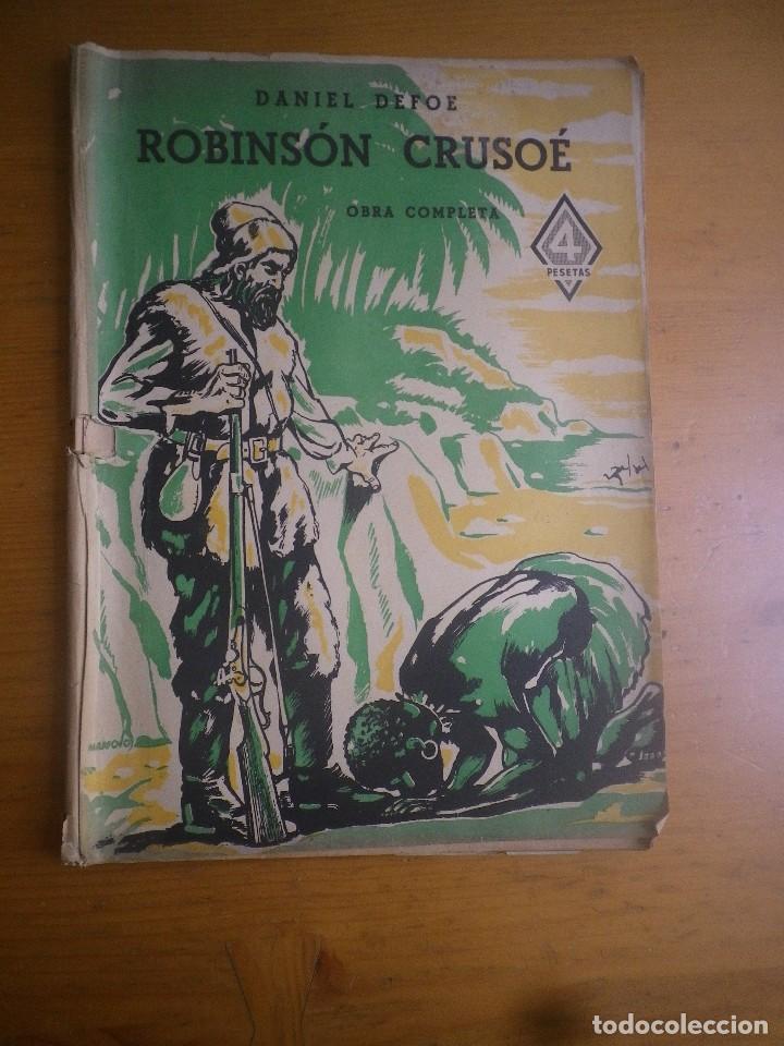 Libros de segunda mano: ROBISON CRUSOE DANIEL DEFOE - Foto 1