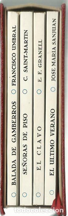 Libros de segunda mano: AUTORES ESPA&Ntilde;OLES CONTEMPOR&Aacute;NEOS IN&Eacute;DITOS (F. UMBRAL, JOSE M&ordf; SANJU&Aacute;N, C. SAINT-MARTIN, E.F. GRANELL