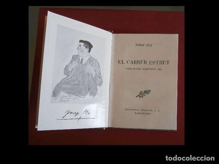 Libros de segunda mano: El carrer estret. Josep Pla - Foto 1