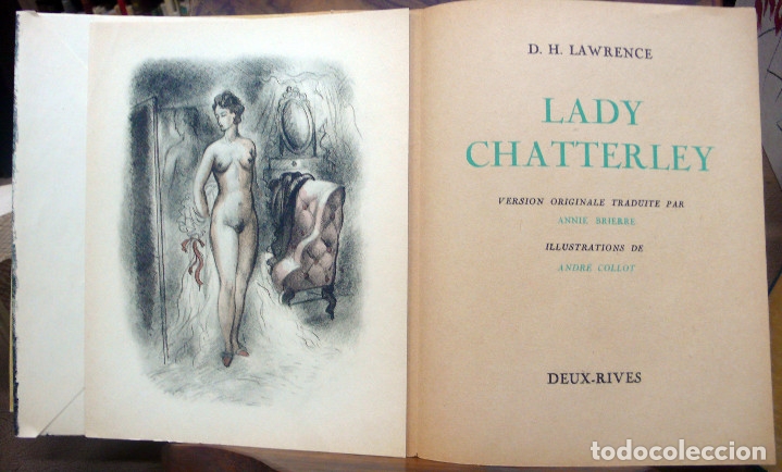Libros de segunda mano: LADY CHATTERLEY. - LAWRENCE, D.H. EDICI&Oacute;N NUMERADA. - Foto 2