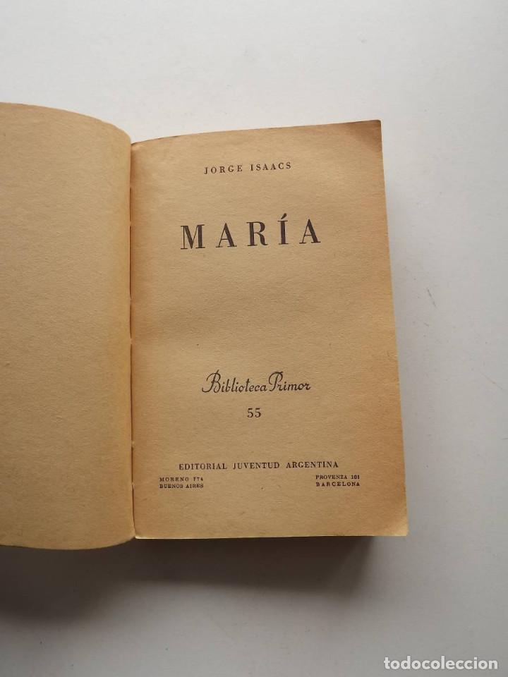 Libros de segunda mano: 1941, María, Jorge Isaac - Foto 2 - 182953821