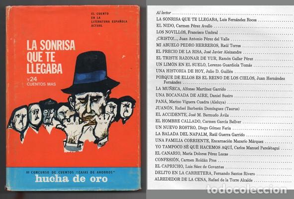 Libros de segunda mano: LA SONRISA QUE TE LLEGABA Y 24 CUENTOS MAS. 3 CONCURSO DE CUENTOS HUCHA DE ORO.- A-CUENTO-0837