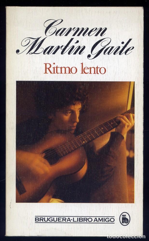 Libros de segunda mano: MART&Iacute;N GAITE, Carmen.  Ritmo lento. 1981. - Foto 1