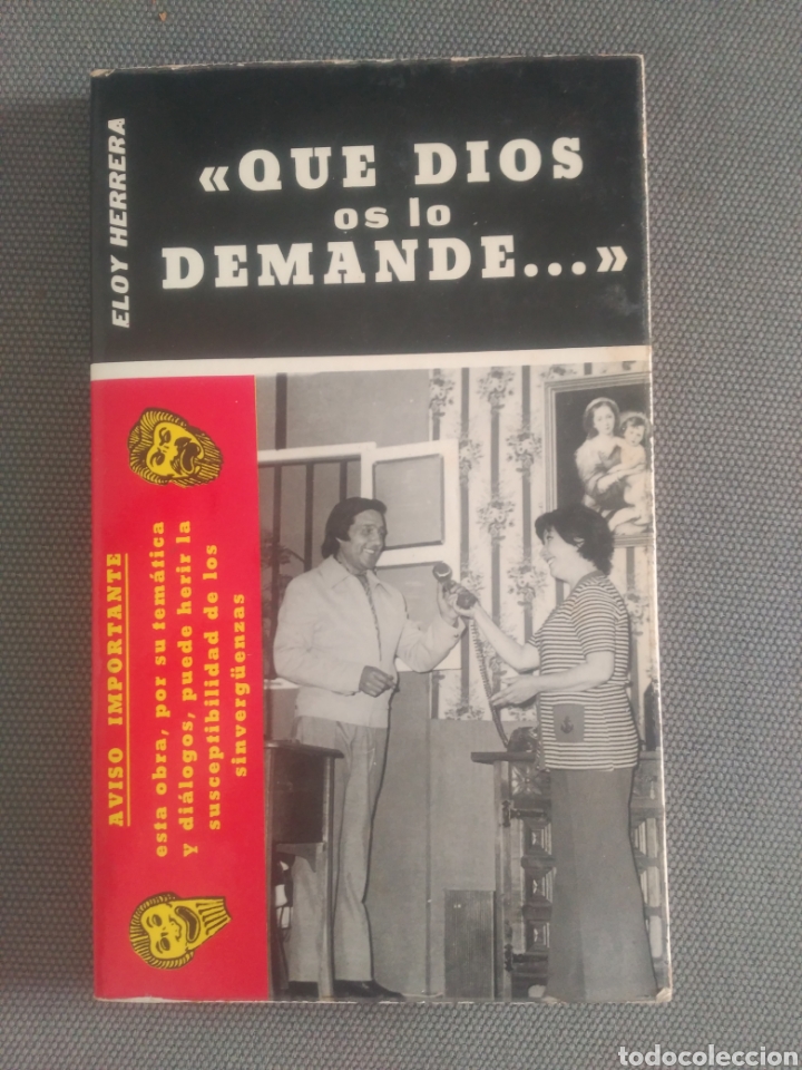 Libros de segunda mano: Que Dios os lo demande. Eloy Herrera - Foto 1