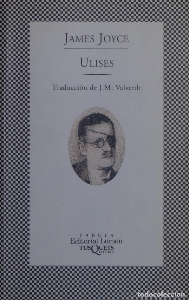 Libros de segunda mano: ULISES - James JOYCE - Foto 1