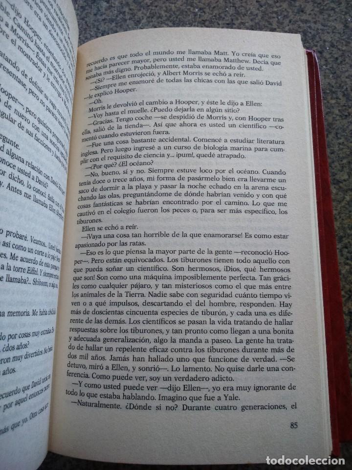 Libros de segunda mano: TIBURON -- PETER BENCHLEY -- EDICIONES ORBIS 1984 -- - Foto 2