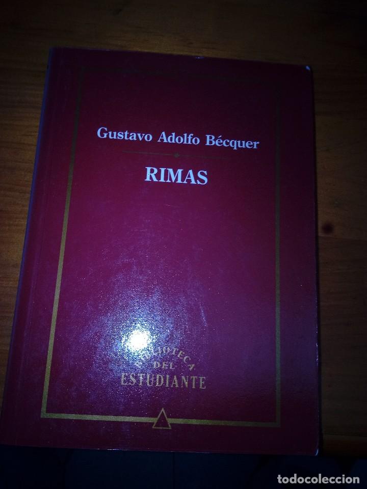 Libros de segunda mano: RIMAS. GUSTAVO ADOLFO B&Eacute;CQUER. EST23B4 - Foto 1
