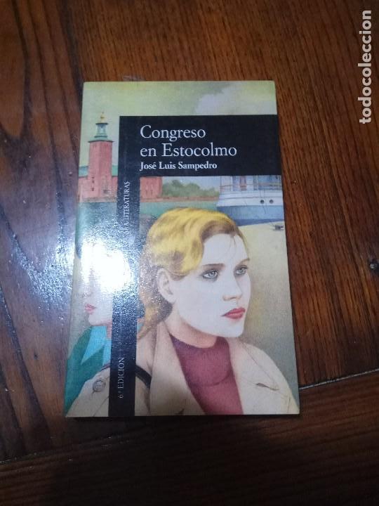 Libros de segunda mano: Congreso en Estocolmo - Jos&eacute; Luis Sampedro - Foto 1