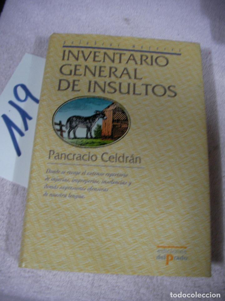 Libros de segunda mano: INVENTARIO GENERAL DE INSULTOS - Foto 1