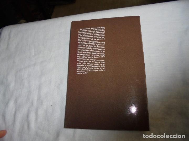 Libros de segunda mano: COMO LEER A ALEJO CARPENTIER.PATRICK COLLARD.EDICIONES JUCAR 1991 - Foto 6