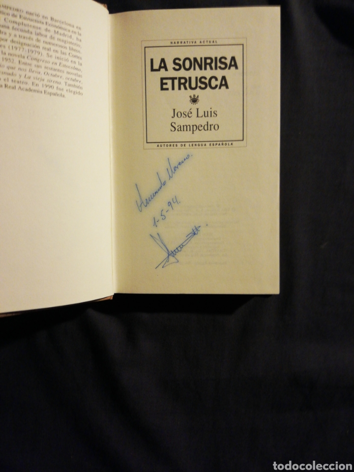 Libros de segunda mano: La sonrisa etrusca - Foto 4