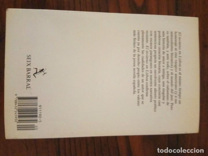 Libros de segunda mano: ANTONIO MU&Ntilde;OZ MOLINA .- EL INVIERNO EN LISBOA - Foto 2