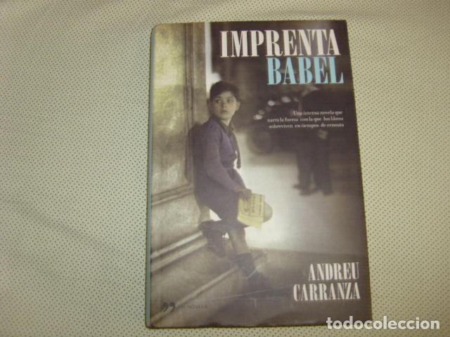 Libros de segunda mano: IMPRENTA BABEL , ANDREU CARRANZA - Foto 1