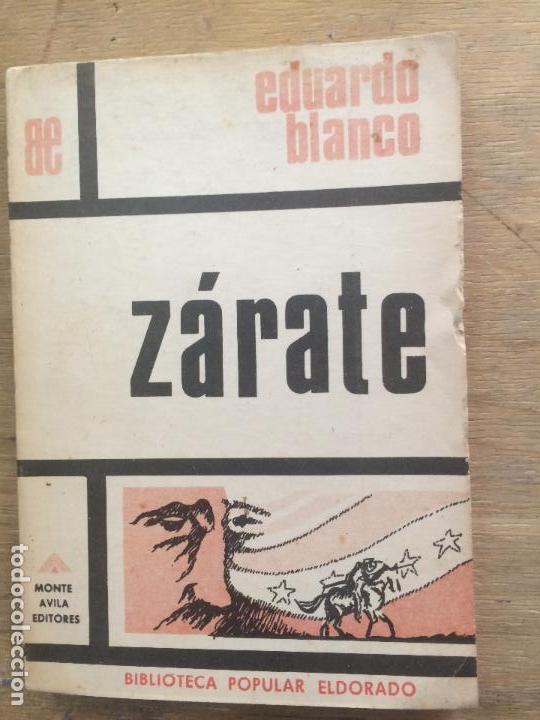 Libros de segunda mano: Z&Aacute;RATE. EDUARDO BLANCO. - Foto 1