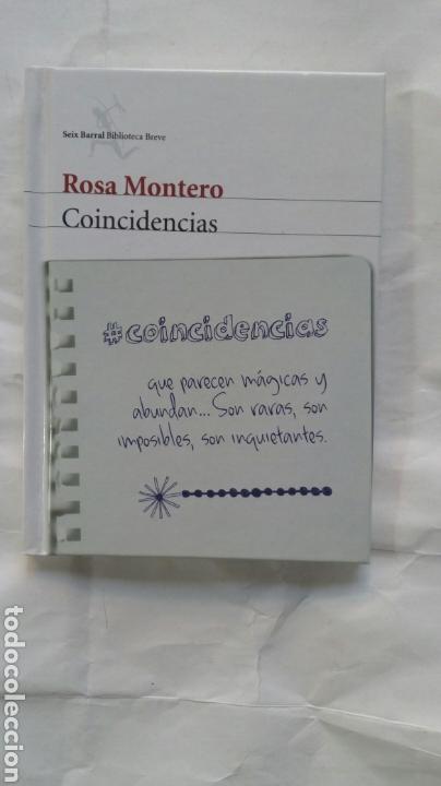 Libros de segunda mano: Coincidencias. Rosa Montero. - Foto 1