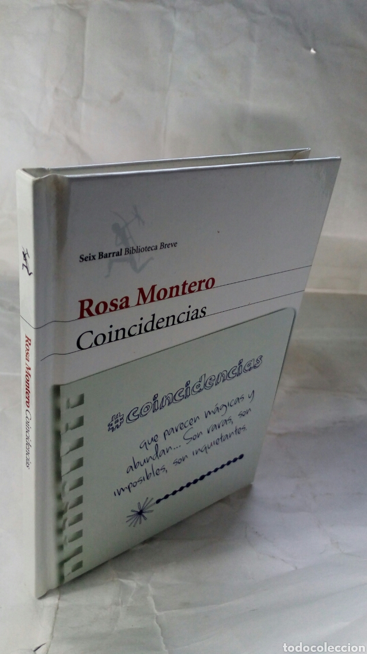 Libros de segunda mano: Coincidencias. Rosa Montero. - Foto 3