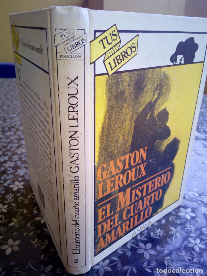 Gebrauchte B&uuml;cher: Anaya tus libros policiacos, El misterio del cuarto amarillo,9&deg; edici&oacute;n 1990