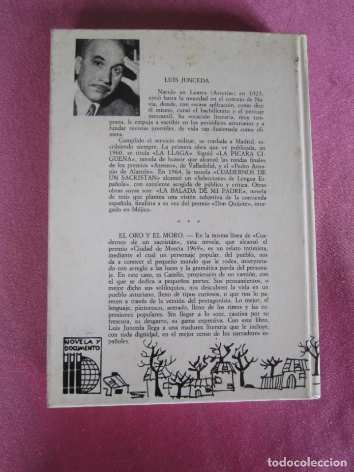 Libros de segunda mano: EL ORO Y EL MORO - LUIS JUNCEDA - Foto 2