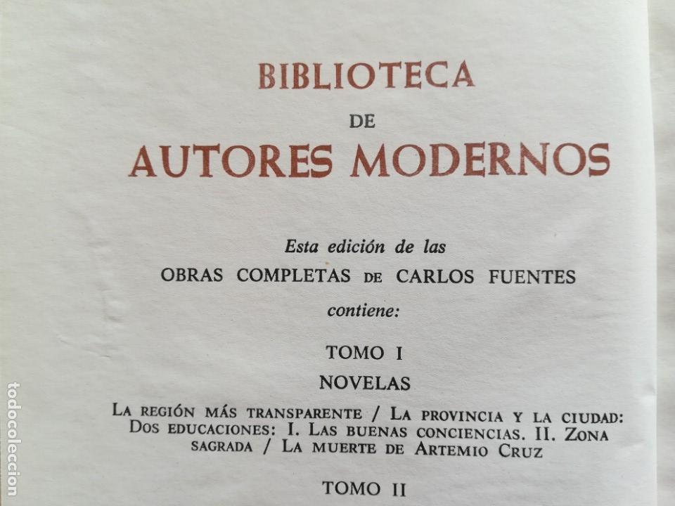 Libros de segunda mano: Obras completas, I: La regi&oacute;n m&aacute;s transparente. Las buenas conciencias. Zona sagrada. La muerte de A