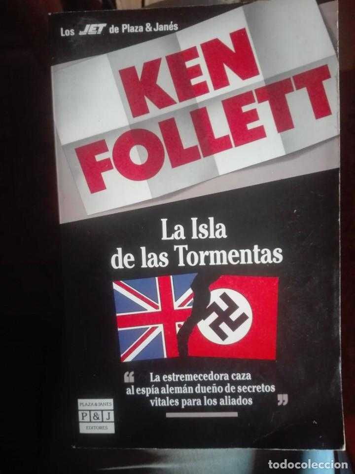 Libros de segunda mano: Ken Follet.La isla de las tormentas - Foto 1
